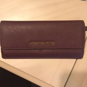 Michael Kors Maroon wallet